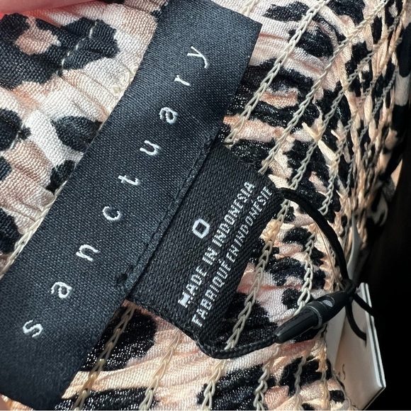 NWT Sanctuary Fresh‎ Breeze Leopard Print Dress In Classy Cat - Picture 6 of 16